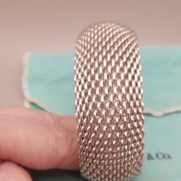 Tiffany & Co. Somerset Mesh Weave Bracelet - Picture 4 of 8